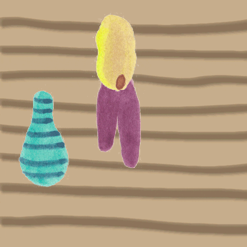 Ilustra&ccedil;&atilde;o de personagem saindo para uma caminhada