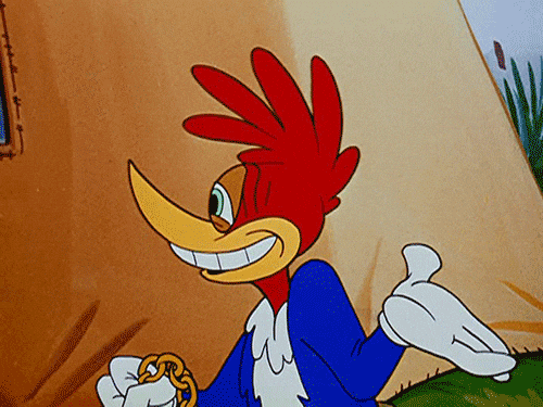 reaction this guy woody woodpecker