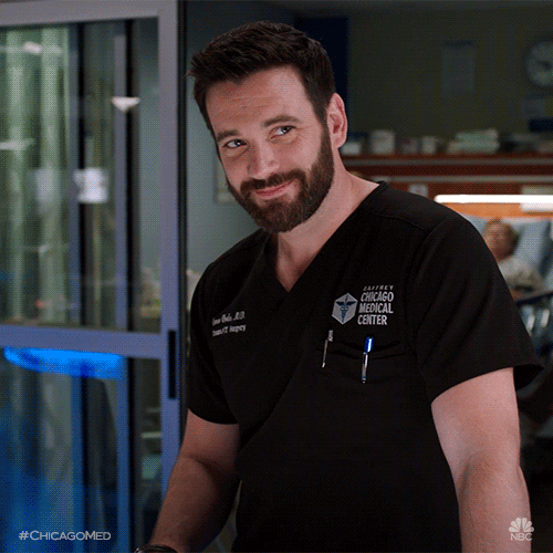 Handsome Chicago Med GIF by NBC - Find & Share on GIPHY