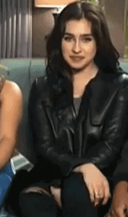 lauren jauregui jaqueta de couro