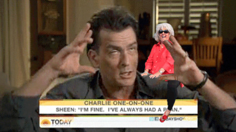 Charlie Sheen Gif Find Share On Giphy