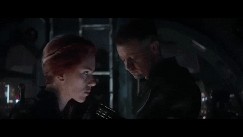 Black Widow and Hawkeye - Vingadores: Ultimato