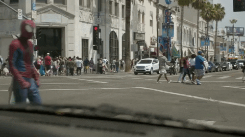 Hollywood Blvd Spiderman GIF by The Orchard Films - Find & Share on GIPHY