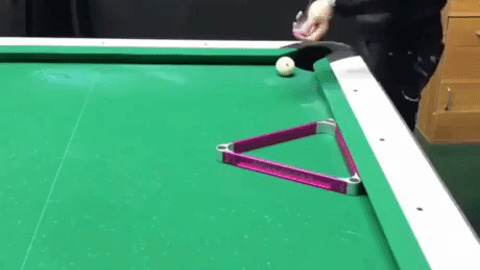 Unexpected trick shot