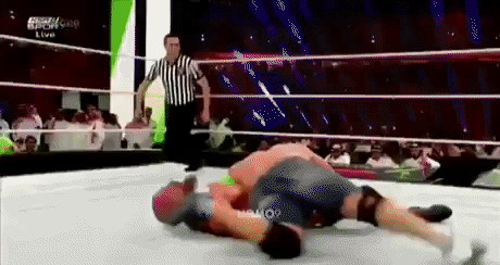 John Cena defeats Triple H in Saudi Arabia in wwe gifs