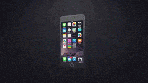 iphone incoming call screen gif