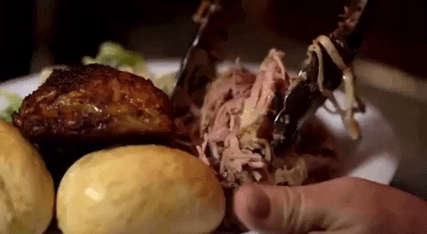 Pulled Pork Dinner GIF by Corky's Ribs & BBQ