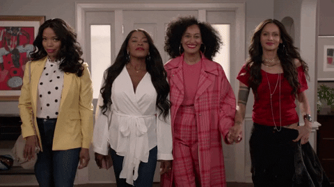 Tracee Ellis Ross Friends GIF by ABC Network