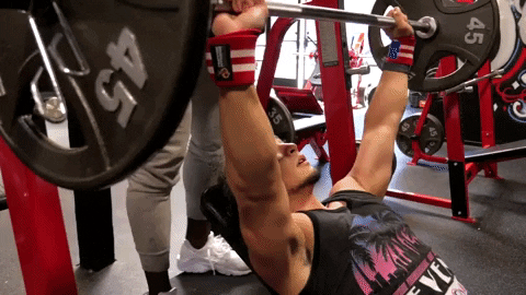 Mike Rashid Chest Workout Bench Press Building Muscle Strength 