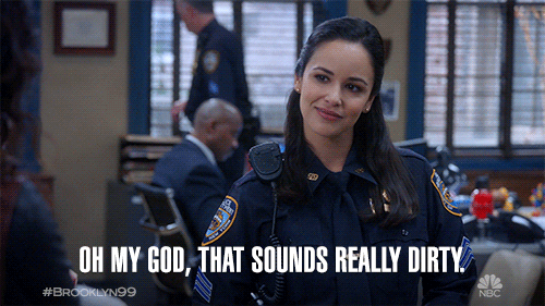 Nbc That Sounds Dirty GIF by Brooklyn Nine-Nine