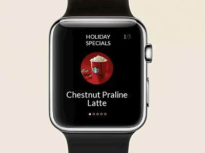 apple watch animated gif background