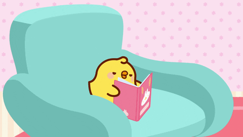 Book Read GIF by Molang.Official - Find & Share on GIPHY