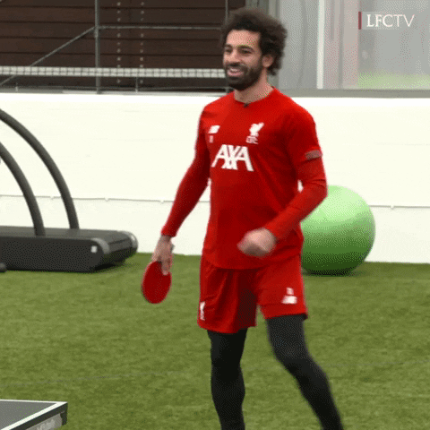 Happy Mohamed Salah GIF by Liverpool FC - Find & Share on ...