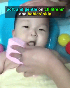 Dead Skin Removal Bathing Sponge helps deep cleansing, exfoliating, soothing sensitive skin to remove dead skin cells, make skin silky smooth and radiant. Suitable for babies and adults.