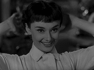 Audrey Hepburn Hair GIF - Find & Share on GIPHY