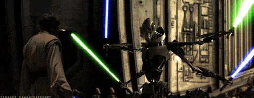 general grievous many lightsabers