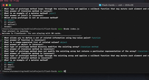GitHub - shanekwarning/Turing-Flashcards: Flashcards starter kit