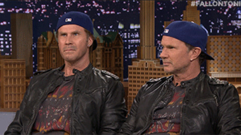 Will Ferrell and Chad Smith best Gif