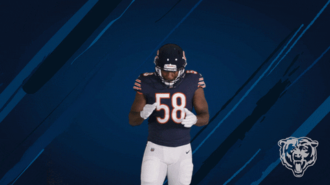 Da Bears Football GIF by Chicago Bears - Find & Share on GIPHY
