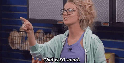 Nicole That Is So Smart GIF by Big Brother - Find & Share on GIPHY