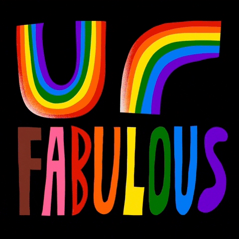 You Are Fabulous GIF by Jon Hanlan