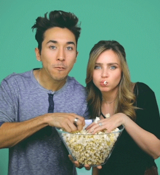 Eating Popcorn GIF by Alexander IRL - Find & Share on GIPHY