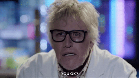 You Ok Gary Busey GIF by SYFY - Find & Share on GIPHY