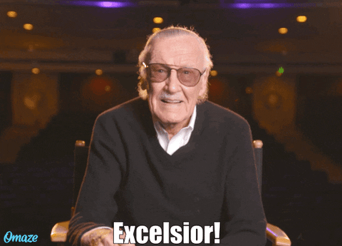 Stan Lee Excelsior GIF by Omaze