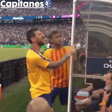 Messi And Neymar in football gifs