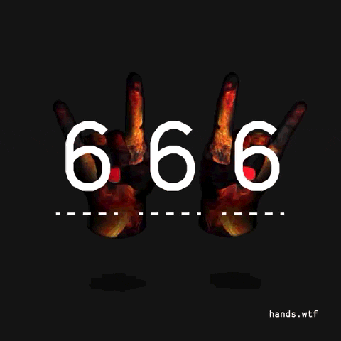 666 Tattoo Meaning on Social Media & Texting