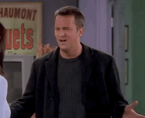 Season 9 Wtf GIF by Friends - Find & Share on GIPHY