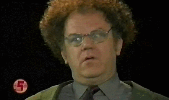 Confused reaction from Check It Out! with Dr. Steve Brule
