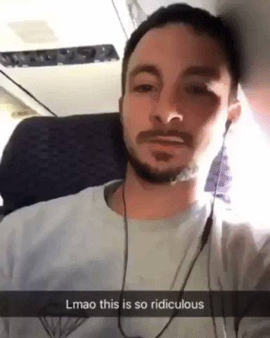 Cool seatmate in funny gifs
