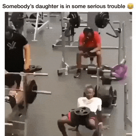 That one guy in gym in wtf gifs