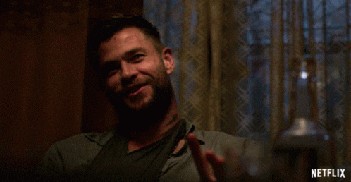 Be Quiet Chris Hemsworth GIF by NETFLIX - Find & Share on GIPHY