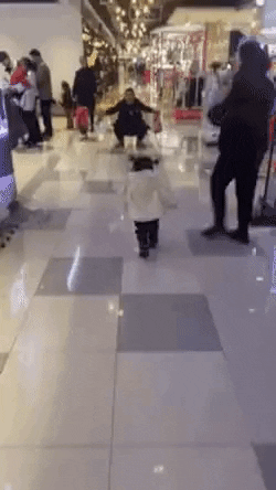 Parenting goal in funny gifs