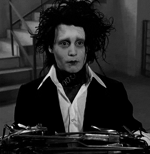 Edward Scissorhands GIF Find & Share on GIPHY
