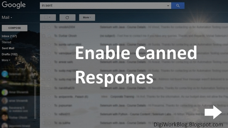 Enable Canned Responses