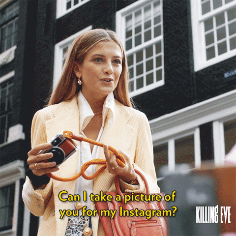 One of the photographers in London you'll meet is the wannabe influencer