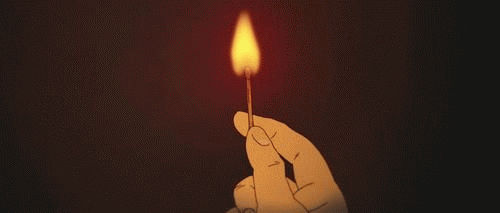 Image result for playing with fire gif