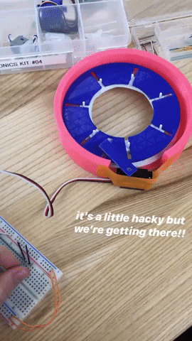 potentiometer powered
