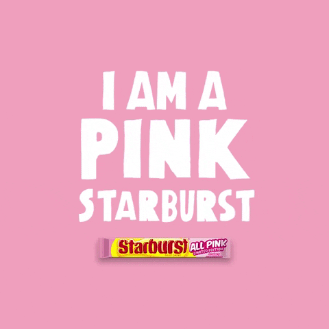 Pink Starburst GIF