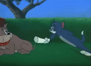 Classic tom and jerry in funny gifs