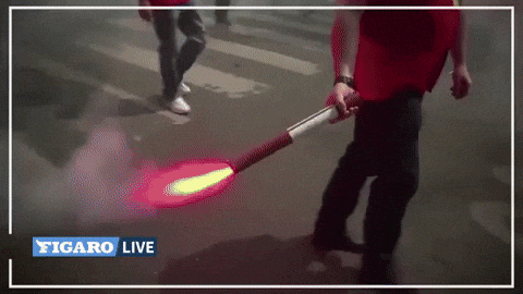 Paris Greve GIF by Le Figaro - Find & Share on GIPHY