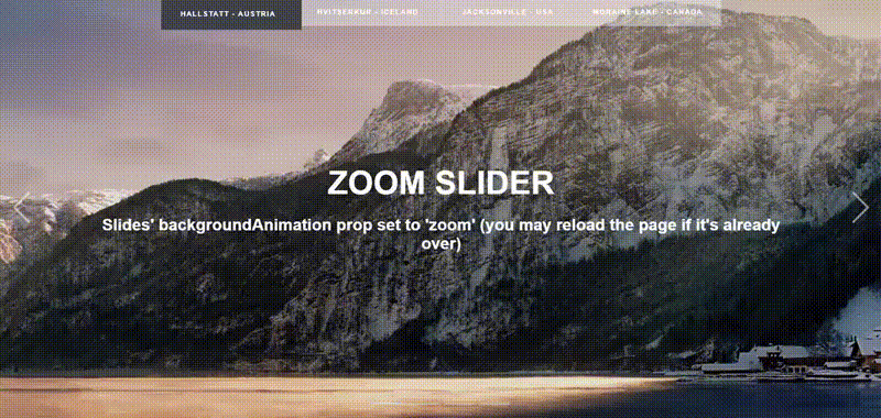 Zoom Slider