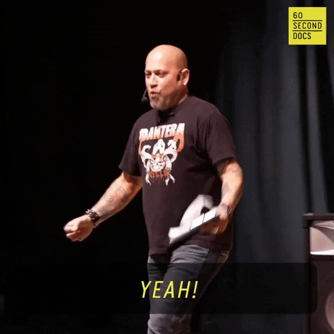 Excited Heavy Metal GIF by 60 Second Docs