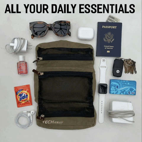 WHAT TO PACK IN YOUR PURSE (or man bag!) FOR INTERNATIONAL TRAVEL // Travel  Essentials - YouTube