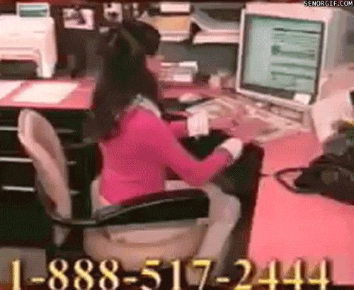 Office Chair Find And Share On Giphy