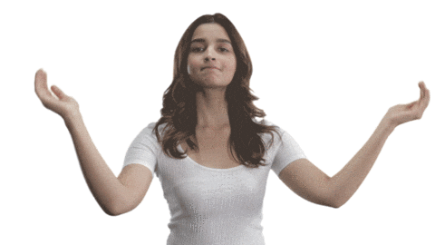 Sarcastic Alia Bhatt Sticker