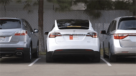 Владелец Tesla Model X протестировал "двери крылья" с помощью сосиски, огурца и банана. Потому что пальцы жалко (видео)